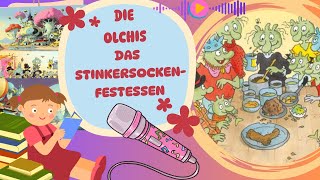 Jenny liest vor👧 ✨  Tolle kurze Kindergeschichte🥰  Die Orchis Das StinkersockenFestessen🧦🍽️😄 [upl. by Freda]