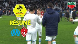 Olympique de Marseille  Stade Brestois 29  21   Résumé  OM  BREST  201920 [upl. by Htebi]