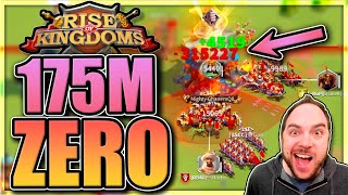 Contribution Drama 175M Zeroed Rise of Kingdoms [upl. by Niroht42]