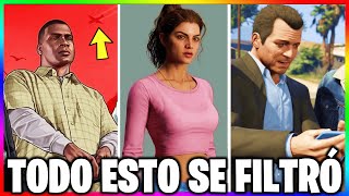 TODO ESTO se FILTRO en el CÓDIGO de GTA 5 50 DATOS 8 DLC´S GTA 6 BULLY 2 MC 5 amp MÁS [upl. by Ahsikan]