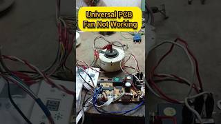 Universal PCB Fan Not Working airconditioner airconditioning electronic repair [upl. by Dowdell]