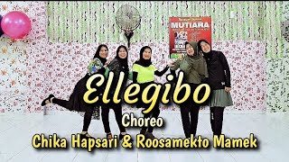 Ellegibo Line Dance  Chika Hapsari amp Roosamekto Mamek [upl. by Airdnas39]