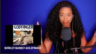 Shirley Bassey  Goldfinger Goldfinger 1964 Movie Soundtrack Month DayOne Reacts [upl. by Ahseyn]