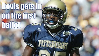 Revis goes to the Hall of Fame on the first ballot  Pitt football on PantherLaircom 2102023 [upl. by Alilad]