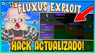 ACTUALIZADO HACK  EXPLOIT PARA ROBLOX  FLUXUS  BYFRON BYPASS  INDETECTABLE PARA PC Y CELULAR [upl. by Auhsot]