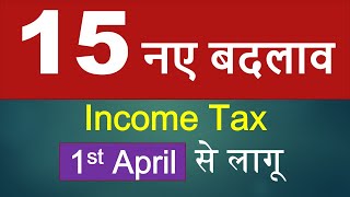 Income Tax Changes from 1st April 2023 Income Tax changes for AY 2425Tax changes for FY 2324 [upl. by Noseimaj405]