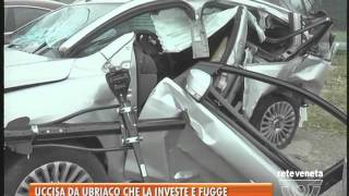 BASSANO TG  23112015  UCCISA DA UBRIACO CHE LA INVESTE E FUGGE [upl. by Ignazio]