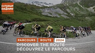 Dauphiné 2024  Discover the route  Découvrez le parcours [upl. by Nois]