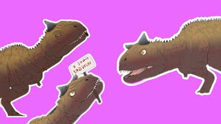 Carnotaurus  Jurassic World The Musical Lhugueny Screentime [upl. by Natsrik]