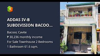 ADDAS IVB SUBDIVISION BACOOR CAVITE [upl. by Cosette306]