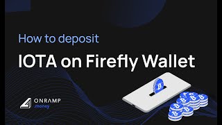 Deposit IOTA on Firefly Wallet  Onramp Money [upl. by Olodort]