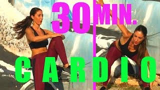 Slim Waist amp Abs Exercises  30 Minute Cardio Workout [upl. by Sokram]