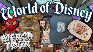 WORLD OF DISNEY NEW MERCHANDISE SHOPPING TOUR  Sept 2024 Disney Springs  Walt Disney World [upl. by Ury]