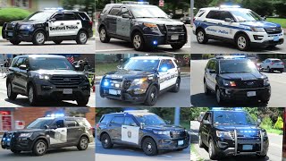 Police Cars Responding Compilation  Best of 2022 [upl. by Hylan317]