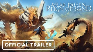 Atlas Fallen Reign of Sand  Official The Source Trailer [upl. by Ellenad865]