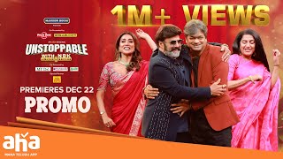 Unstoppable With NBK Episode Promo  Shriya Suhasini  Harish Shankar  Premieres Dec 22🔥 [upl. by Akenit758]