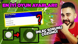 EN İYİ OYUN AYARLARI İMLEÇ SORUNU ÇÖZÜMÜ EFOOTBALL 2022 MOBILE [upl. by Rozele]