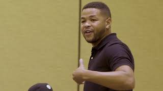 Inky Johnson With An Uplifting Message To The Minnesota Timberwolves [upl. by Qahsi]