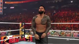 WWE2K23 Jey Usso Wins Like anything Fun Gameplay match [upl. by Gilburt635]