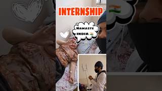 INTERNSHIP cute GRANDMA greeting INDIA 🇮🇳 fun mbbs mbbsabroad hospital practical practice [upl. by Grazia787]