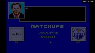 NHL 94 quotGame of the Nightquot Kings  Oilers quot1985 1985 Smythe Division SemiFinals [upl. by Sirad]