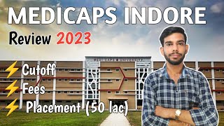 MEDICAPS University Indore review 2023  medicaps indore cutoff placement fees 2023  mpdte 2023 [upl. by Mcmullan239]