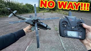 Smart RC Apache Helicopter can do 2 special tricks [upl. by Pascia]