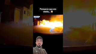 Sígueme para más 😎 explosion deflagracion gas niebla fuego reaccion bomberos firefighter [upl. by Illek581]