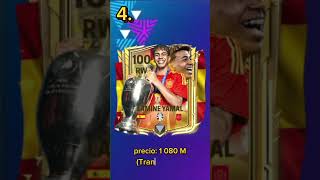 los 5 jugadores más caros del fc mobile [upl. by Nabatse15]