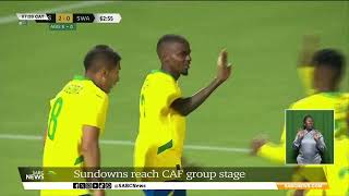 Sport  Mamelodi Sundowns progresses to the CAF Champions League group [upl. by Ikkim413]