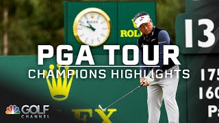 PGA Tour Champions Highlights The Senior Open Championship 2024 Round 2  Golf Channel [upl. by Vacuva]