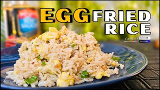 Instant Egg Fried Rice Recipe  منٹوں میں بننے والے ایگ فرائیڈ رائس کی ریسیپی  Instant Rice Recipe [upl. by Nihs602]