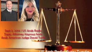 Joumana Kayrouz interview with Judge David Turfe [upl. by Sina]