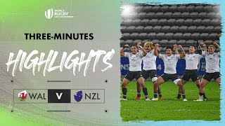 Simply INCREDIBLE  Wales v New Zealand  World Rugby U20 Championship 2024 Match Highlights [upl. by Alasteir]