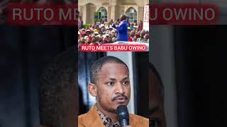 HUYU BABU OWINO NATAKA KUMUWEKA SERIKALINI NA MUNASEMAJERUTO TODAY [upl. by Karab]