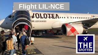 FLIGHT REPORT  Flight Lille LIL  Nice NCE  A320 Volotea [upl. by Doretta]