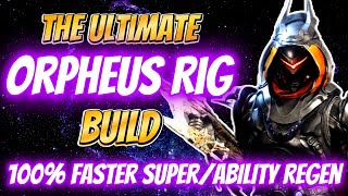 Best Void Hunter Build Destiny2  Super fast Regeneration Powerful Orpheus Build [upl. by Hamal]