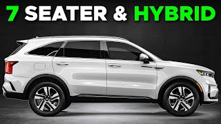 Best 7SEATER Hybrid SUVs for Big Families 2024 [upl. by Terencio]