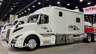 156quot Mega Sleeper Volvo VNL64T300 D13 500 HP 306quot WB 2023 SEMI Truck [upl. by Dannel]