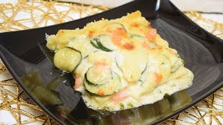 LASAGNE AL SALMONE E ZUCCHINE [upl. by Nosnibor810]