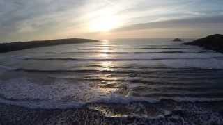 Crantock and Newquay  a Drones Eye View [upl. by Theola681]