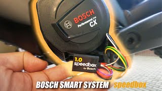 EBIKE TUNING FOR BOSCH NEW SMART SYSTEM SPEED BOX 10 amp B TUNING [upl. by Nelson]