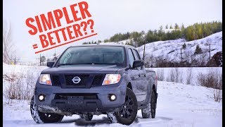 2018 Nissan Frontier SV Midnight Edition 4x4 Test Drive Review [upl. by Ballinger659]