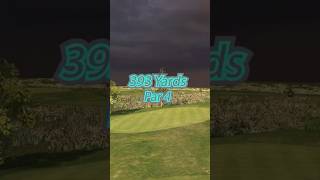 Who even uses fairways 🤷🏼‍♂️ 393 Yard Par 4 golf golfsimulator belowaveragegolf [upl. by Thayer]