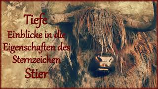 Sternzeichen STIER 🐮Eigenschaften ERFAHRE MEHR♉️ [upl. by Inotna]