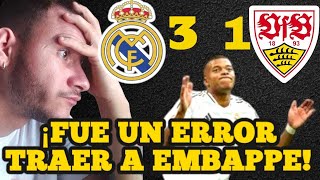 🚨🚩 ¡ANALISIS DEL PARTIDO REAL MADRID VS STTUGART EMBAPPE NO CONVENCE [upl. by Owain265]