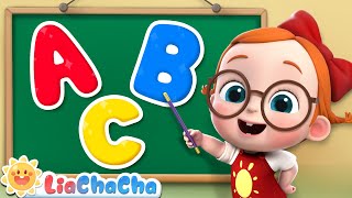 Little teacher Lia teaches ABC Numbers Colors and More  Kids Songs amp Nursery Rhymes  LiaChaCha [upl. by Edrock904]