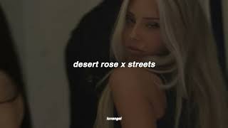 desert rose x streets  lolo zouaï doja cat gobaith remix  slowed n reverb [upl. by Abbub512]