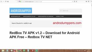 Redbox TV APK  Download Redbox TV 2019 for APK v12  Android   iOS iPhone [upl. by Dj]