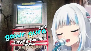 playlist of gawr gura singing filipino music ai covers [upl. by Issirk]